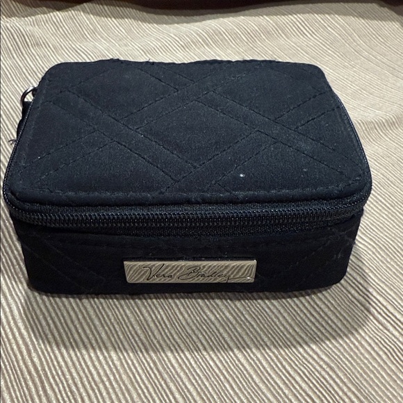 Vera Bradley Accessories - Vera Bradley Black Quilted Medicine Case